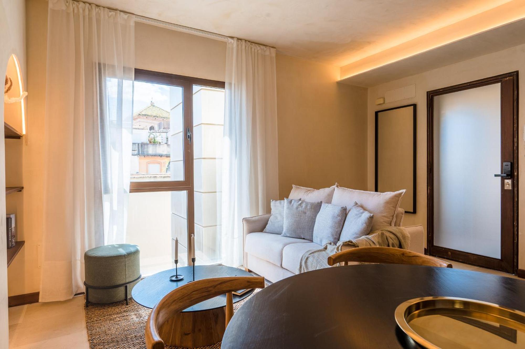Apartamentos La Vistosona Sevilla Bagian luar foto