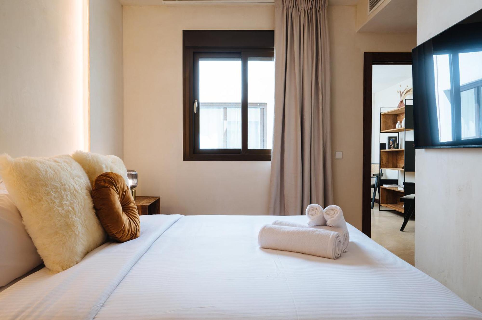Apartamentos La Vistosona Sevilla Bagian luar foto