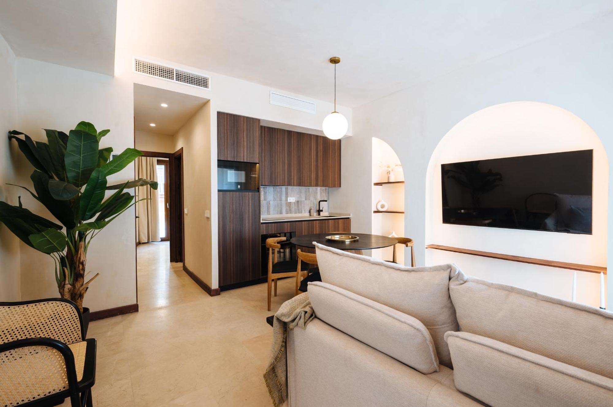 Apartamentos La Vistosona Sevilla Bagian luar foto